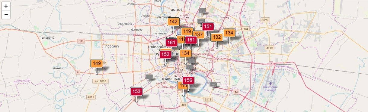 ฝุ่น PM 2.5 กรุงเทพฯ